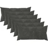 Pagalvėlės užvalkalas 6 pcs HEERLEN Antracito 40 x 70 cm
