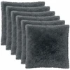 Pagalvėlės užvalkalas 6 pcs HEERLEN Antracito 60 x 60 cm