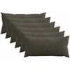 Pagalvėlės užvalkalas 6 pcs HEERLEN Antracito 40 x 80 cm