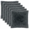 Pagalvėlės užvalkalas 6 pcs HEERLEN Antracito 55 x 55 cm