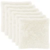 Pagalvėlės užvalkalas 6 pcs HEERLEN Balta 60 x 60 cm PV pūkinis