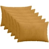 Pagalvėlės užvalkalas 6 pcs HEERLEN Geltona 50 x 75 cm