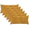 Pagalvėlės užvalkalas 6 pcs HEERLEN Geltona 40 x 70 cm