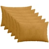 Pagalvėlės užvalkalas 6 pcs HEERLEN Geltona 30 x 50 cm