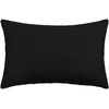 Pagalvėlės užvalkalas 6 pcs HEERLEN Juoda 30 x 50 cm Bouclé