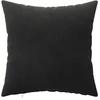 Pagalvėlės užvalkalas 6 pcs HEERLEN Juoda 30 x 30 cm Aksomas