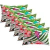 Pagalvėlės užvalkalas 6 pcs HEERLEN Juoda 50 x 80 cm
