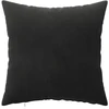 Pagalvėlės užvalkalas 6 pcs HEERLEN Juoda 35 x 35 cm Aksomas