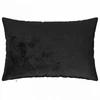 Pagalvėlės užvalkalas 6 pcs HEERLEN Juoda 30 x 50 cm Flanelė