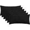 Pagalvėlės užvalkalas 6 pcs HEERLEN Juoda 40 x 70 cm Bouclé