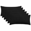 Pagalvėlės užvalkalas 6 pcs HEERLEN Juoda 40 x 70 cm Bouclé