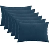 Pagalvėlės užvalkalas 6 pcs HEERLEN Jūrinė mėlyna 50 x 75 cm