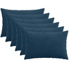 Pagalvėlės užvalkalas 6 pcs HEERLEN Jūrinė mėlyna 30 x 50 cm
