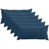 Pagalvėlės užvalkalas 6 pcs HEERLEN Jūrinė mėlyna 40 x 70 cm
