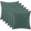 Pagalvėlės užvalkalas 6 pcs HEERLEN Jūros mėlyna 50 x 50 cm