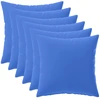 Pagalvėlės užvalkalas 6 pcs HEERLEN Karališka mėlyna 35 x 35 cm