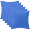Pagalvėlės užvalkalas 6 pcs HEERLEN Karališka mėlyna 30 x 30 cm