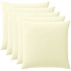 Pagalvėlės užvalkalas 6 pcs HEERLEN Kreminė 60 x 60 cm