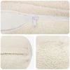 Pagalvėlės užvalkalas 6 pcs HEERLEN Kreminė Ø 15 x 40 cm Bouclé