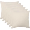 Pagalvėlės užvalkalas 6 pcs HEERLEN Kreminė 55 x 55 cm Bouclé