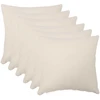 Pagalvėlės užvalkalas 6 pcs HEERLEN Kreminė 65 x 65 cm Bouclé