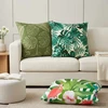 Pagalvėlės užvalkalas 6 pcs HEERLEN Lapų dizainas 65 x 65 cm