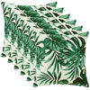 Pagalvėlės užvalkalas 6 pcs HEERLEN Lapų raštas 45 x 45 cm