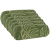 Pagalvėlės užvalkalas 6 pcs HEERLEN Lapų dizainas Ø 15 x 40 cm