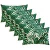 Pagalvėlės užvalkalas 6 pcs HEERLEN Lapų raštas 40 x 60 cm