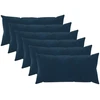 Pagalvėlės užvalkalas 6 pcs HEERLEN Mėlyna 40 x 80 cm