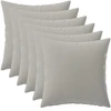 Pagalvėlės užvalkalas 6 pcs HEERLEN Pilka 30 x 30 cm