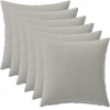 Pagalvėlės užvalkalas 6 pcs HEERLEN Pilka 30 x 30 cm