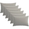 Pagalvėlės užvalkalas 6 pcs HEERLEN Pilka 50 x 80 cm