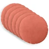 Pagalvėlės užvalkalas 6 pcs HEERLEN Raudona oranžinė Ø 50 cm