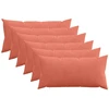 Pagalvėlės užvalkalas 6 pcs HEERLEN Raudona oranžinė 40 x 80 cm