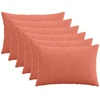 Pagalvėlės užvalkalas 6 pcs HEERLEN Raudona oranžinė 30 x 50 cm