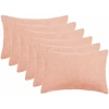 Pagalvėlės užvalkalas 6 pcs HEERLEN Rožinė 50 x 70 cm Bouclé