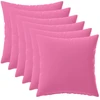 Pagalvėlės užvalkalas 6 pcs HEERLEN Rožinė 40 x 40 cm