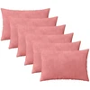 Pagalvėlės užvalkalas 6 pcs HEERLEN Rožinė 50 x 75 cm Aksomas