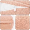 Pagalvėlės užvalkalas 6 pcs HEERLEN Rožinė Ø 15 x 40 cm Bouclé