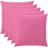 Pagalvėlės užvalkalas 6 pcs HEERLEN Rožinė 80 x 80 cm