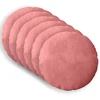Pagalvėlės užvalkalas 6 pcs HEERLEN Rožinė Ø 60 cm Aksomas