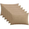 Pagalvėlės užvalkalas 6 pcs HEERLEN Ruda 40 x 60 cm mančester