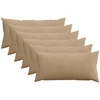 Pagalvėlės užvalkalas 6 pcs HEERLEN Ruda 40 x 70 cm mančester