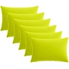 Pagalvėlės užvalkalas 6 pcs HEERLEN Ryškiai žalia 50 x 75 cm