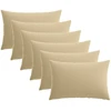 Pagalvėlės užvalkalas 6 pcs HEERLEN Smėlio 30 x 50 cm