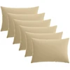 Pagalvėlės užvalkalas 6 pcs HEERLEN Smėlio 50 x 75 cm