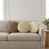 Pagalvėlės užvalkalas 6 pcs HEERLEN Smėlio Ø 30 cm Poliesteris