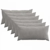 Pagalvėlės užvalkalas 6 pcs HEERLEN Šviesiai pilka 40 x 80 cm