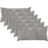 Pagalvėlės užvalkalas 6 pcs HEERLEN Šviesiai pilka 40 x 70 cm